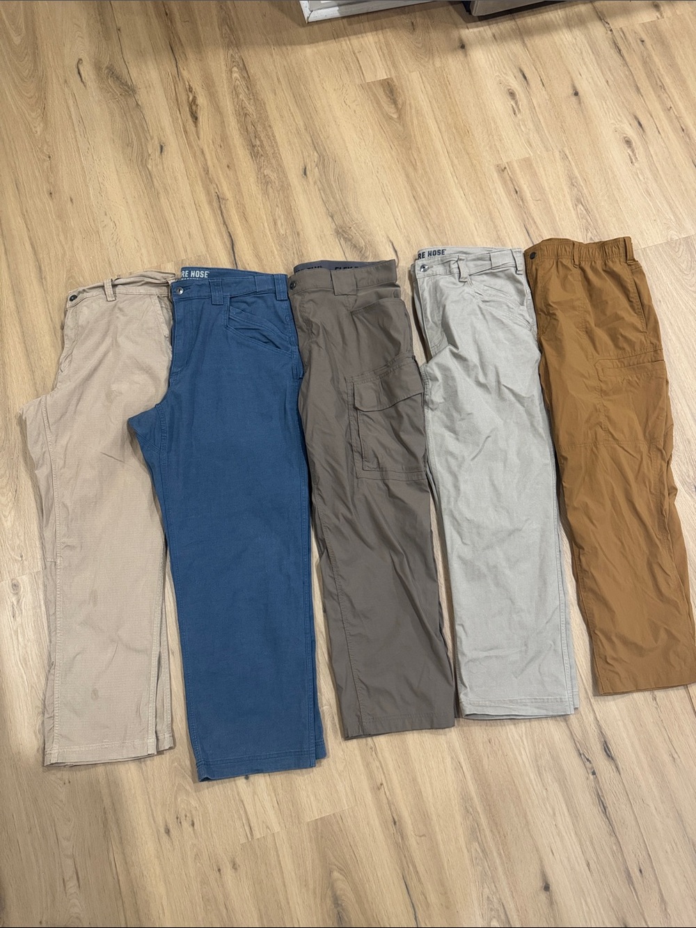 Duluth Trading Co Men's Casual Pants - Blue, Tan, Gray, Khaki, Brown